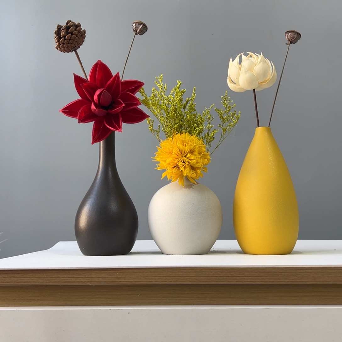 瓶花瓶带花高度20-30厘米左右