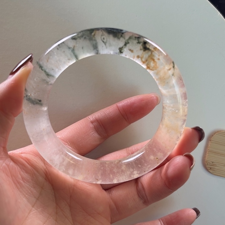石英质玉未镶嵌手镯54-55不退不换