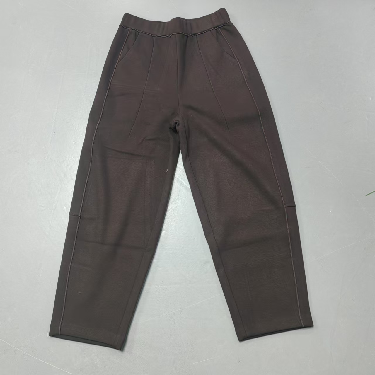 【南油玲姐】咖啡色休闲裤81832