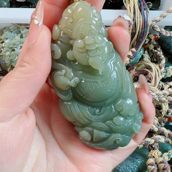 和田玉把件未镶嵌