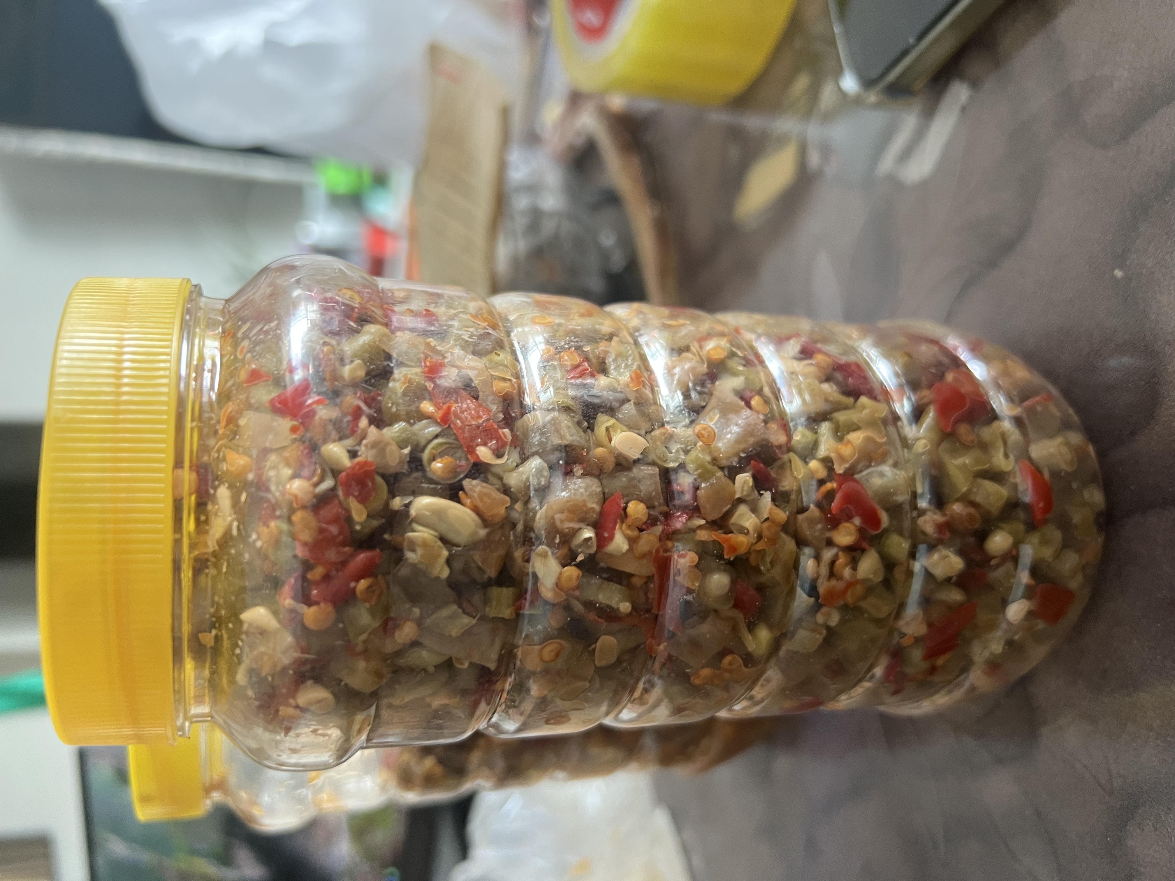 贵州农家手工酸豇豆/酸茄子下饭菜