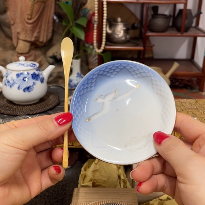 瓷中古艺术品摆件