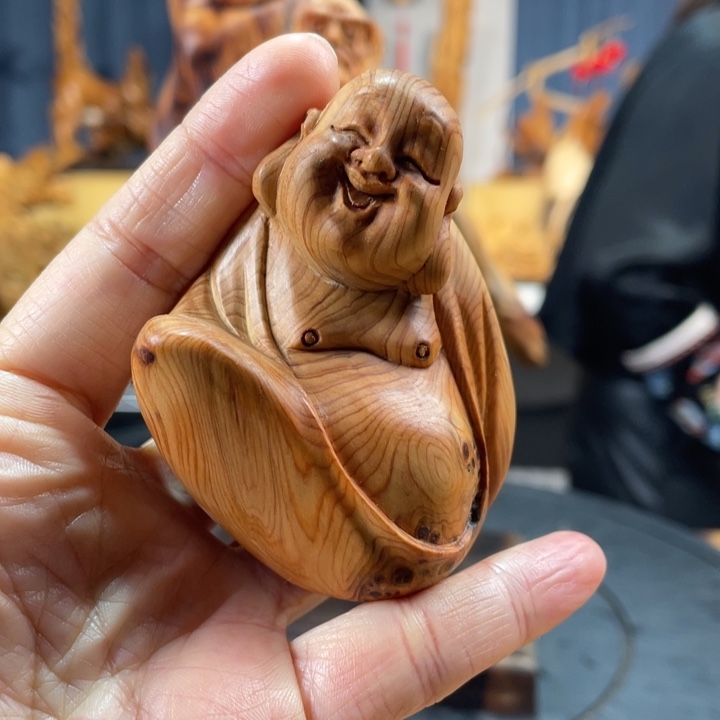 柏木（崖柏）手把件