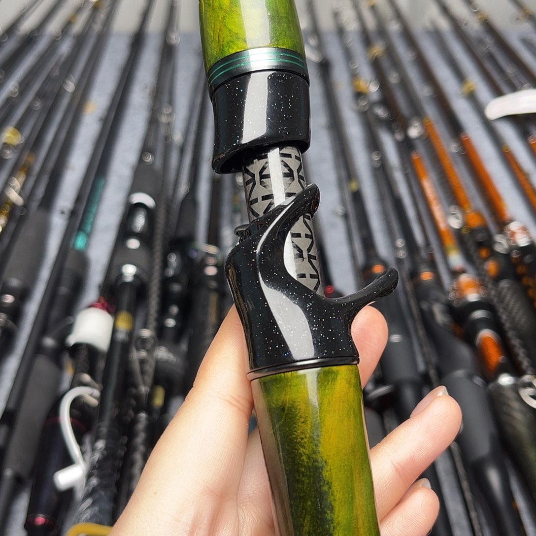 能***瓷3.8m碳素1.68ul枪柄两节