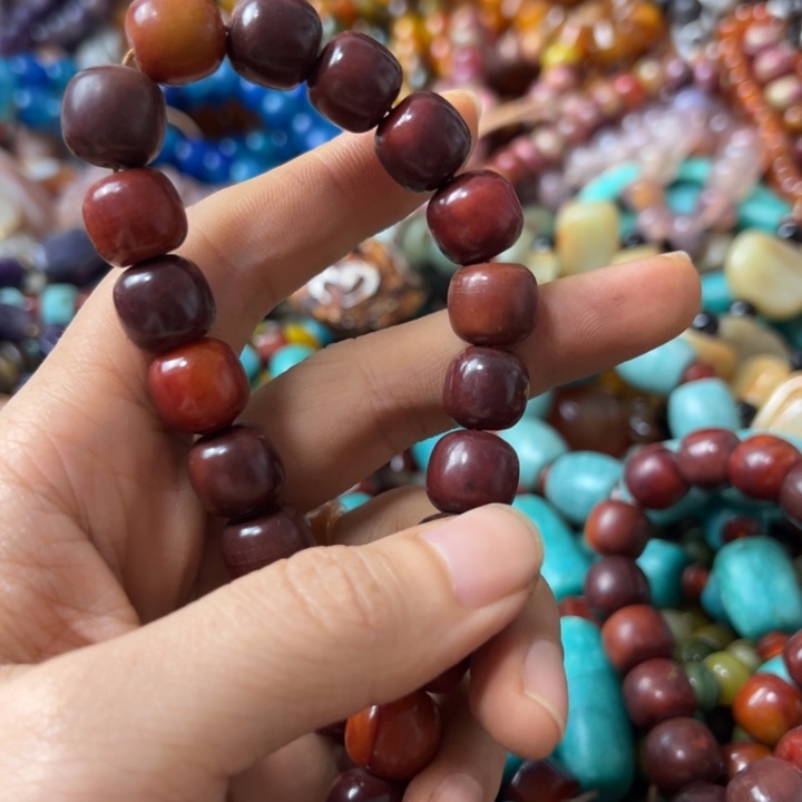 E***7和田玉（糖玉）戒指未镶嵌