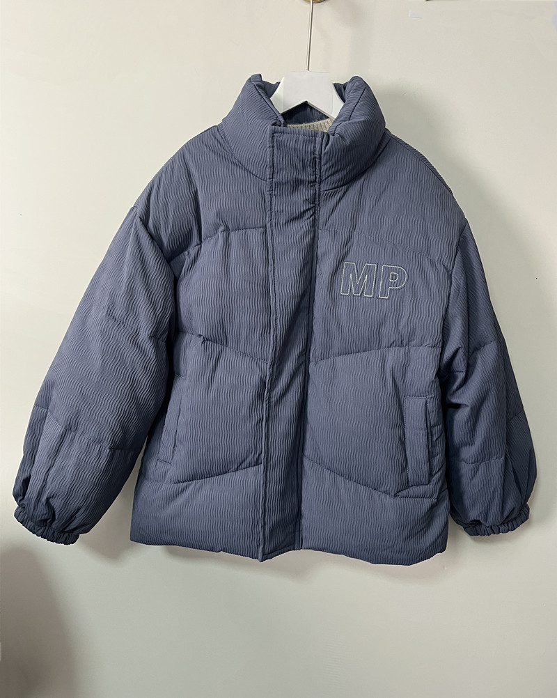 轻暖系羽绒服冬季新款质感肌理面包服保暖轻便男女童