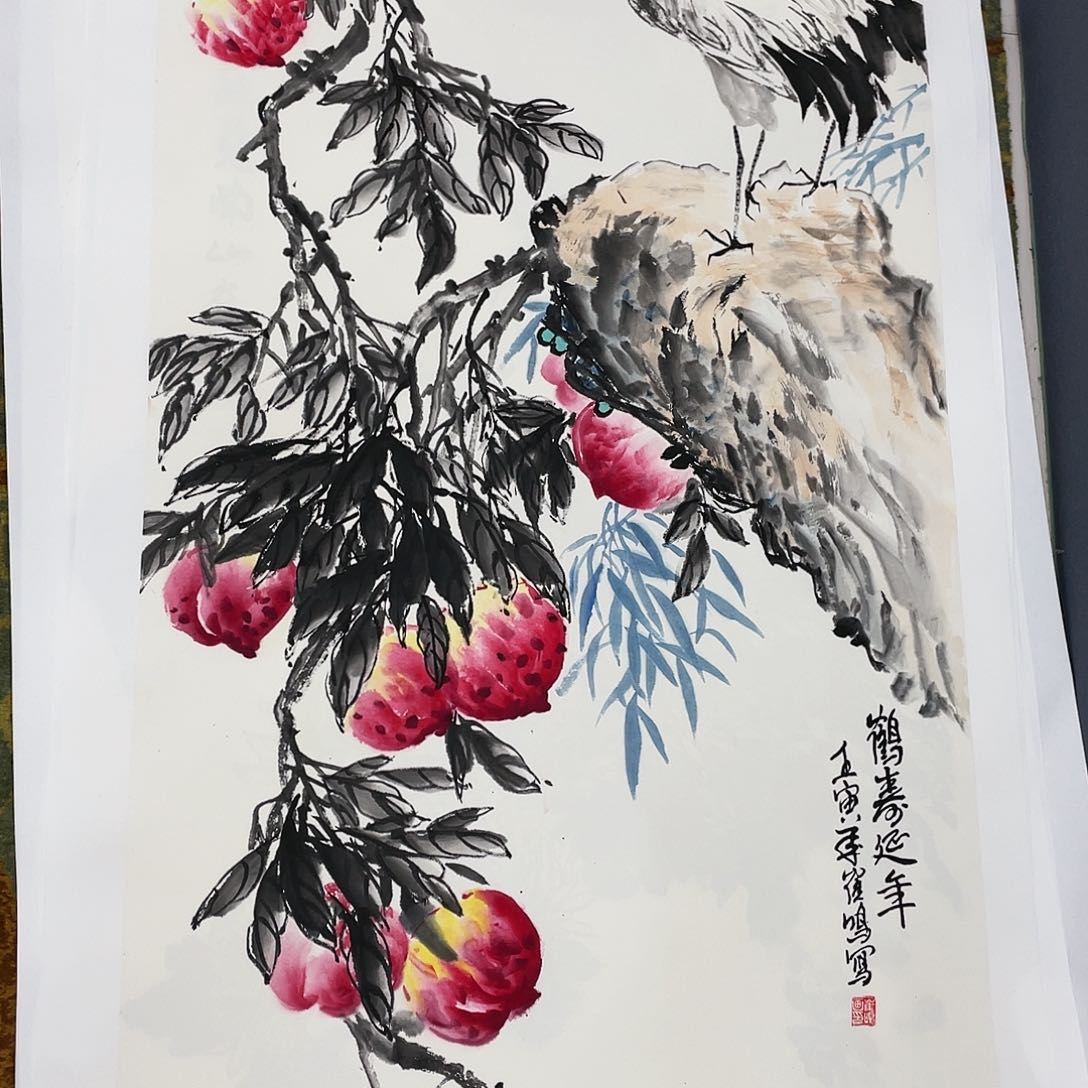 国画崔鸣老师作品3333