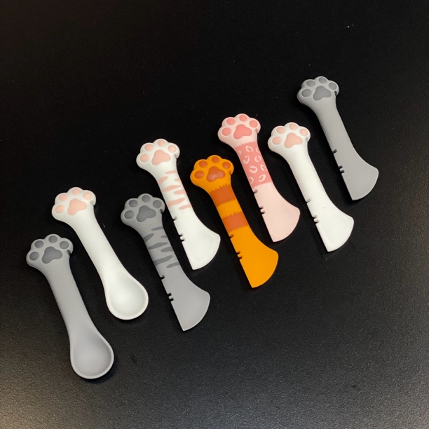 摸一凹·喵 猫爪造型宠物罐头开罐勺多功能挖勺神器