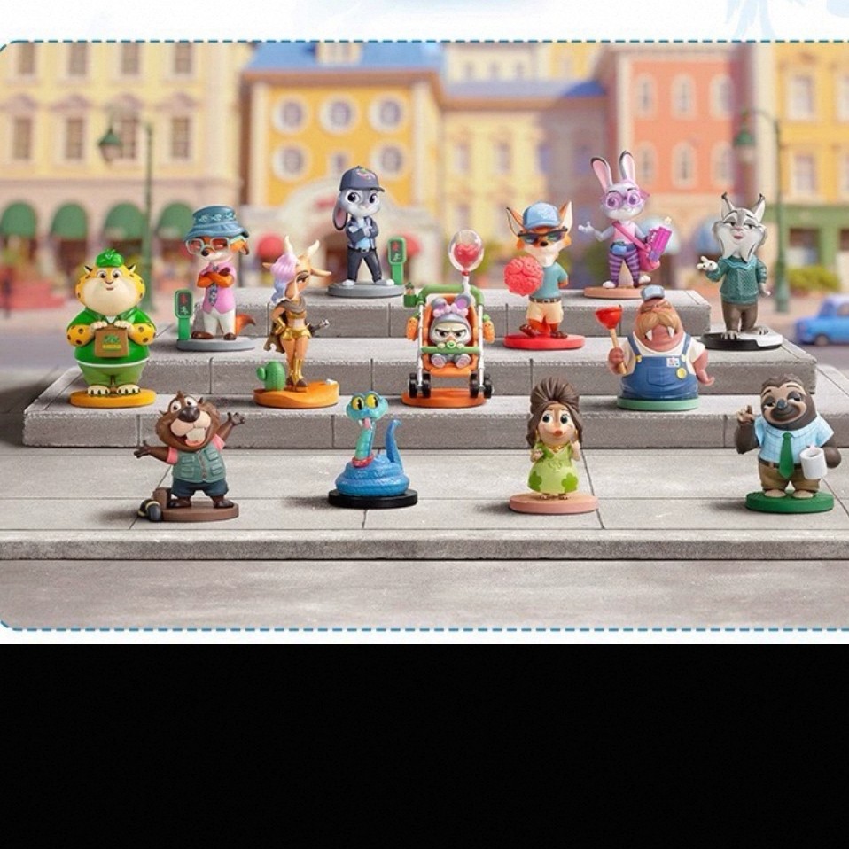 疯狂动物城再续系列手办盲盒代拆