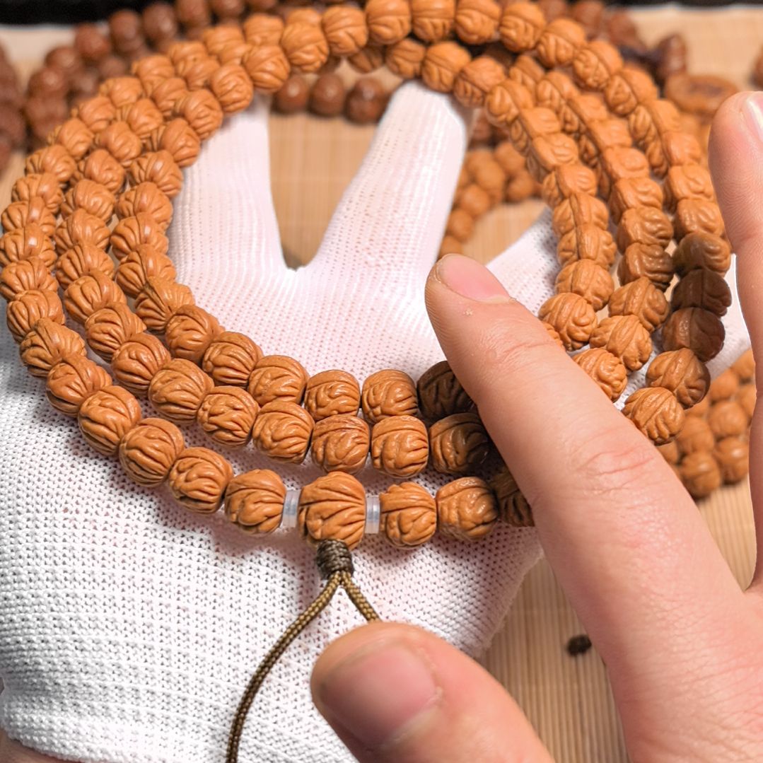 桃核吊坠小金豆脖挂11