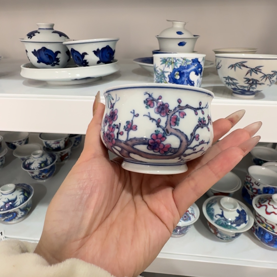 馬***.微瑕景德镇陶瓷杯子