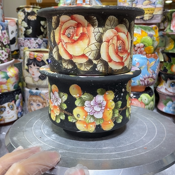 景德镇艺术手绘作品