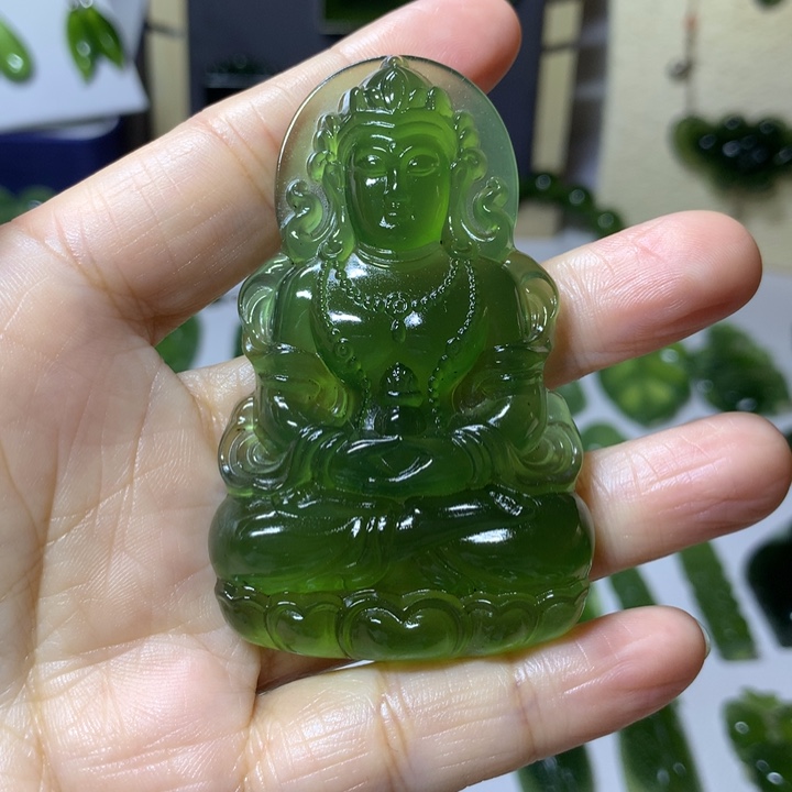 岫玉颈饰未镶嵌用****0吊坠