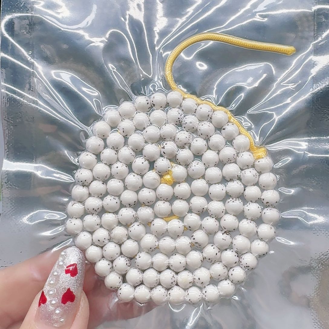 星月菩提吊坠6圆原白108