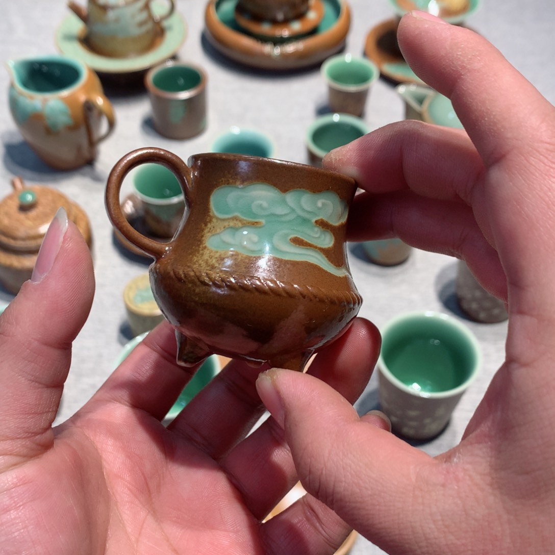 用****1龙泉青瓷茶具杯子