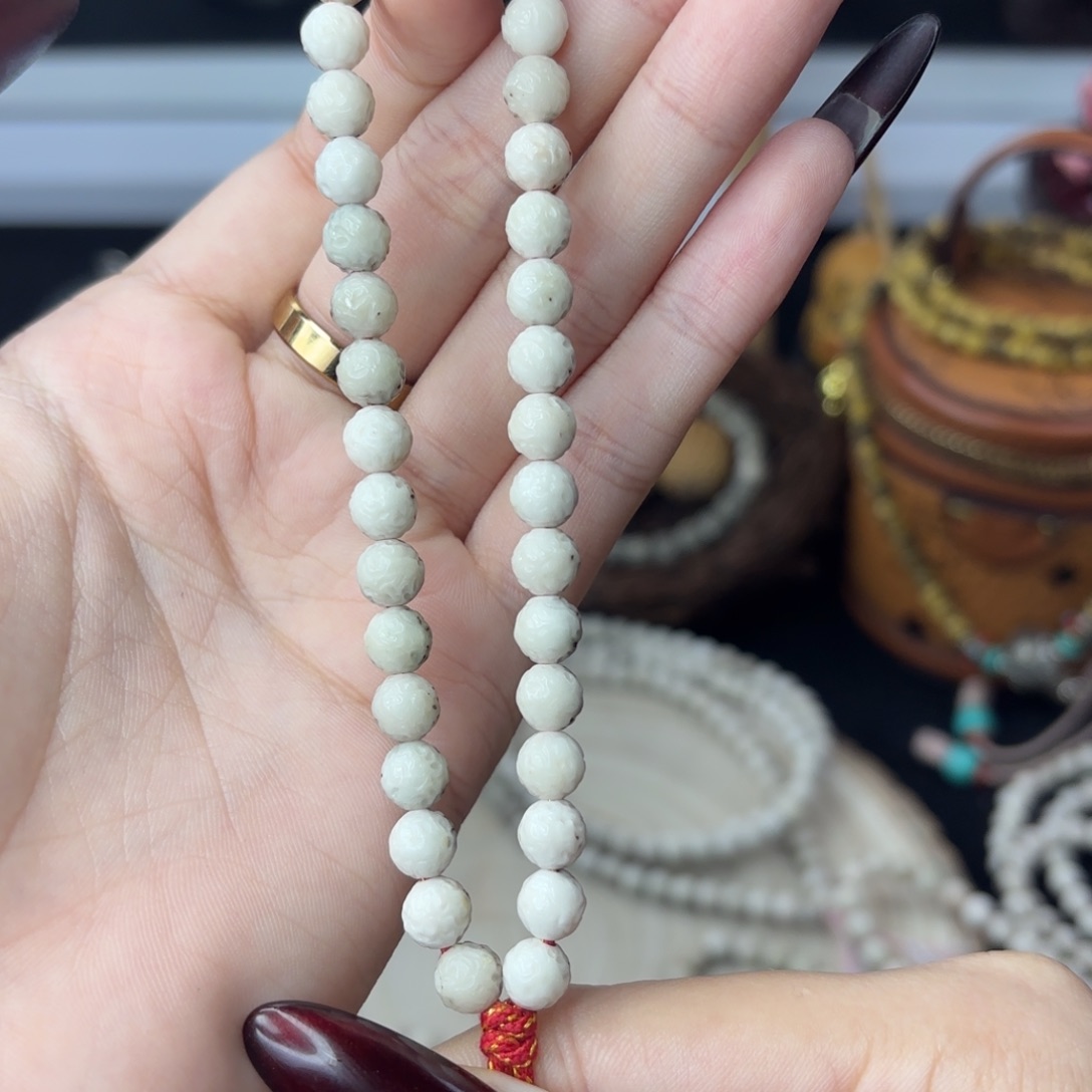 吊坠星月菩提7改无相微玉化手持