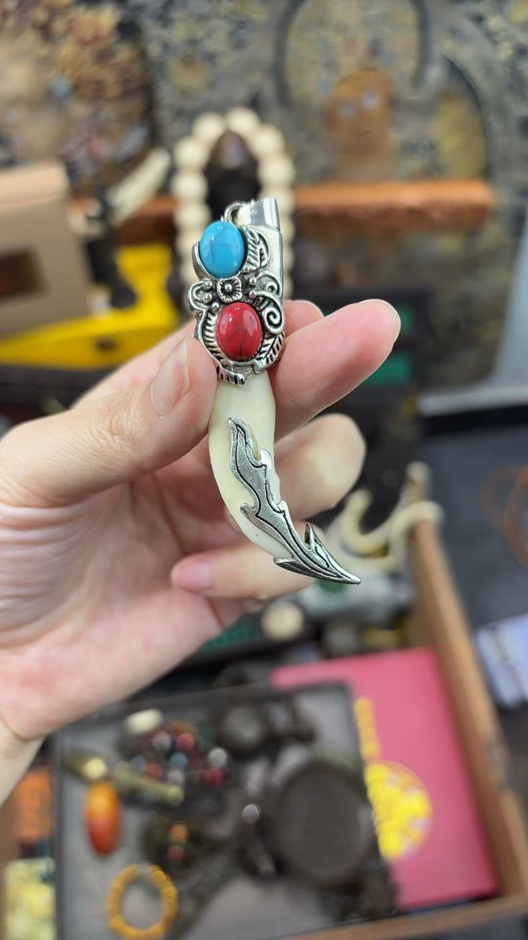 【闪购商品】牙雕挂坠