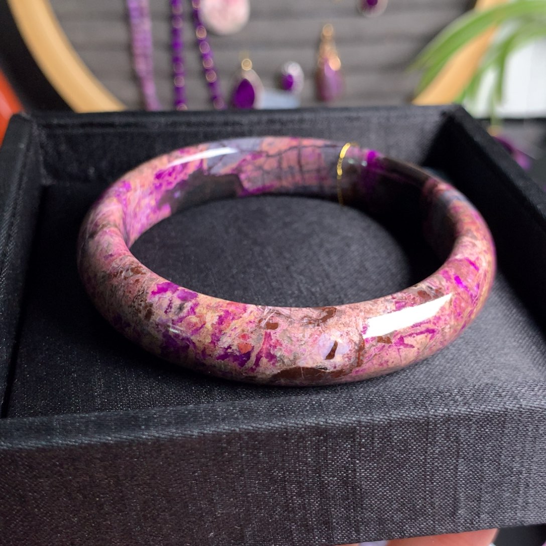 苏纪石（舒俱来）未镶嵌手镯