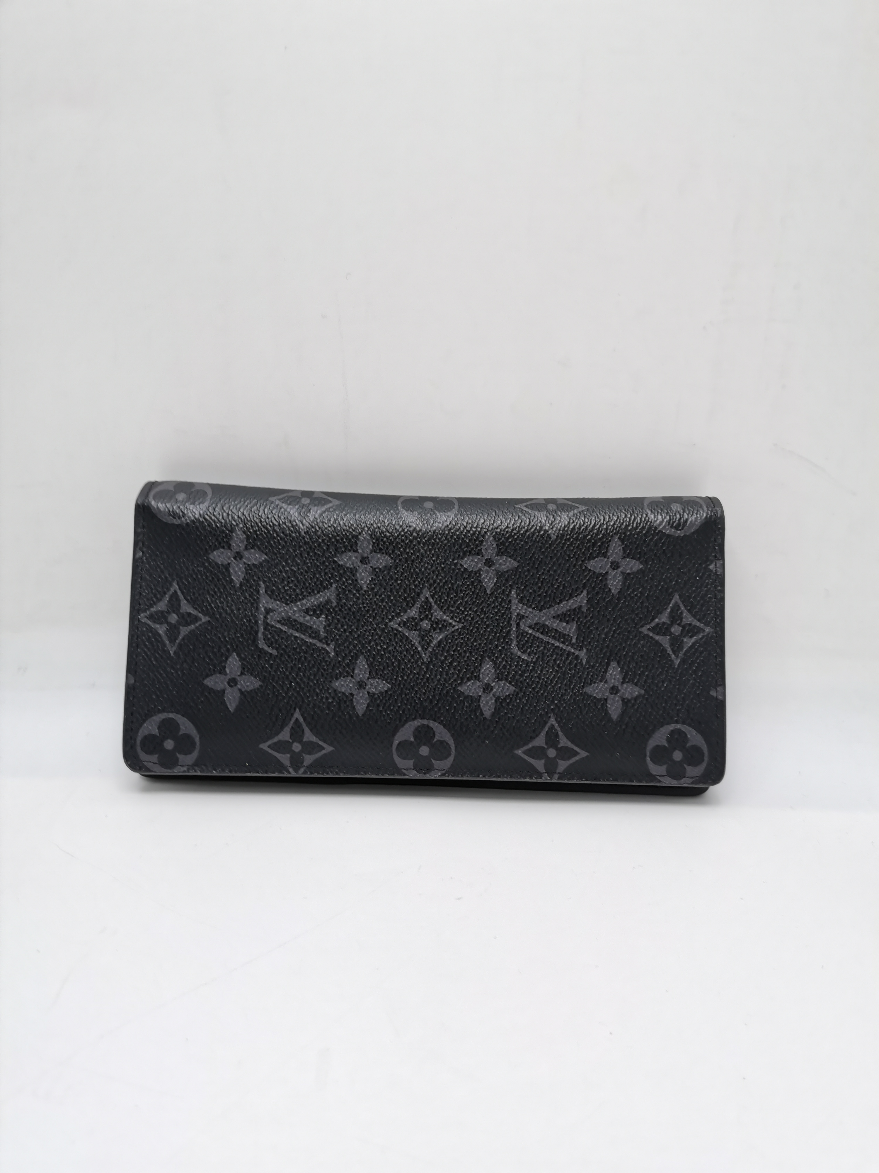 99新 LouisVuitton/路易威登 98新 18008 LV黑老花开口钱包长款
