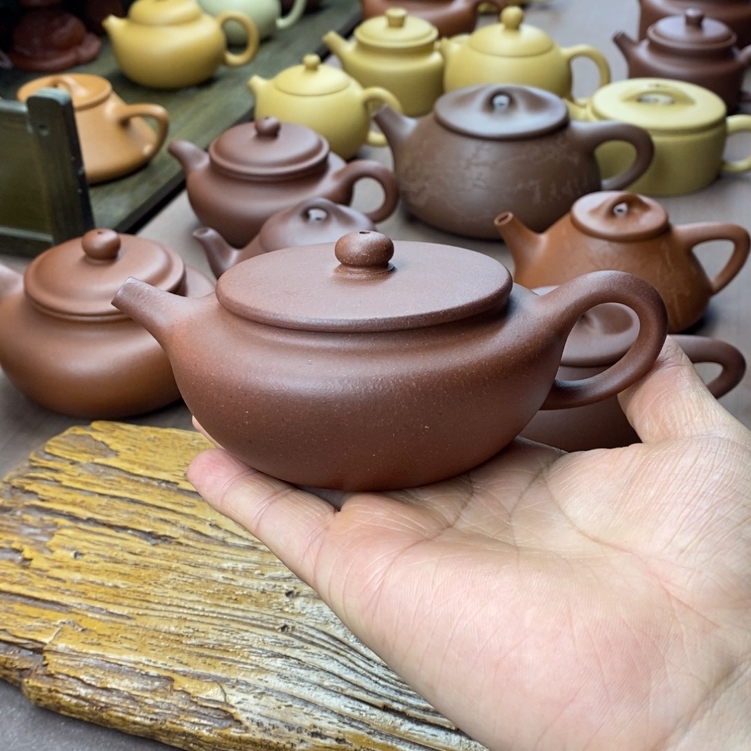 水***南紫砂茶壶紫砂扁辰