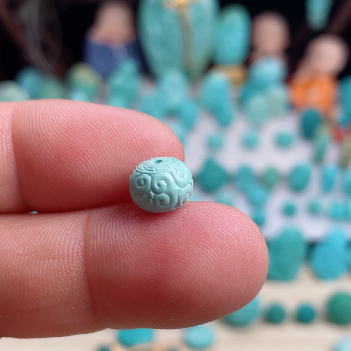 【闪购商品】绿松石吊坠(不含链)未镶嵌