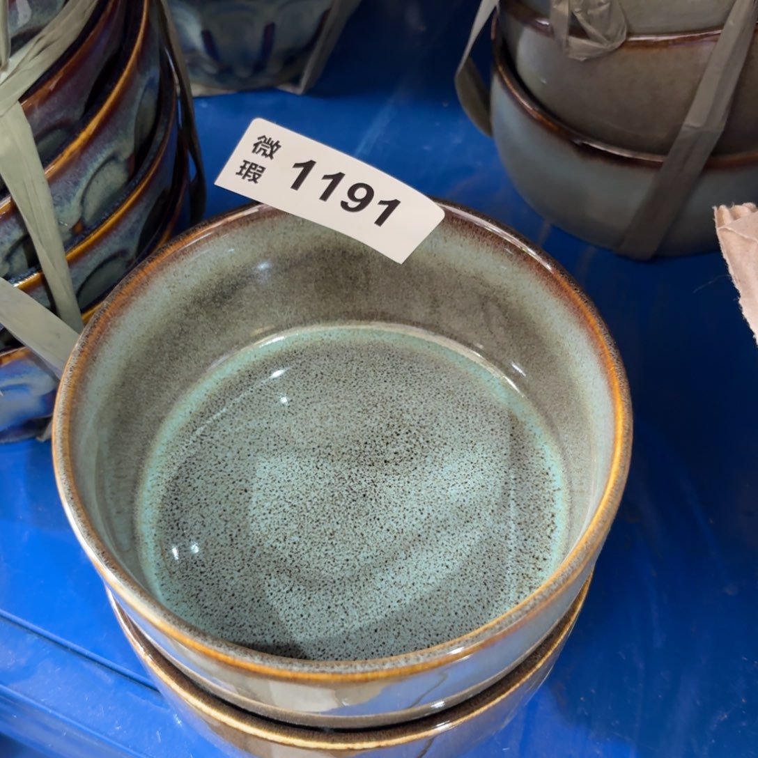陶瓷1191 微瑕陶瓷餐具2个