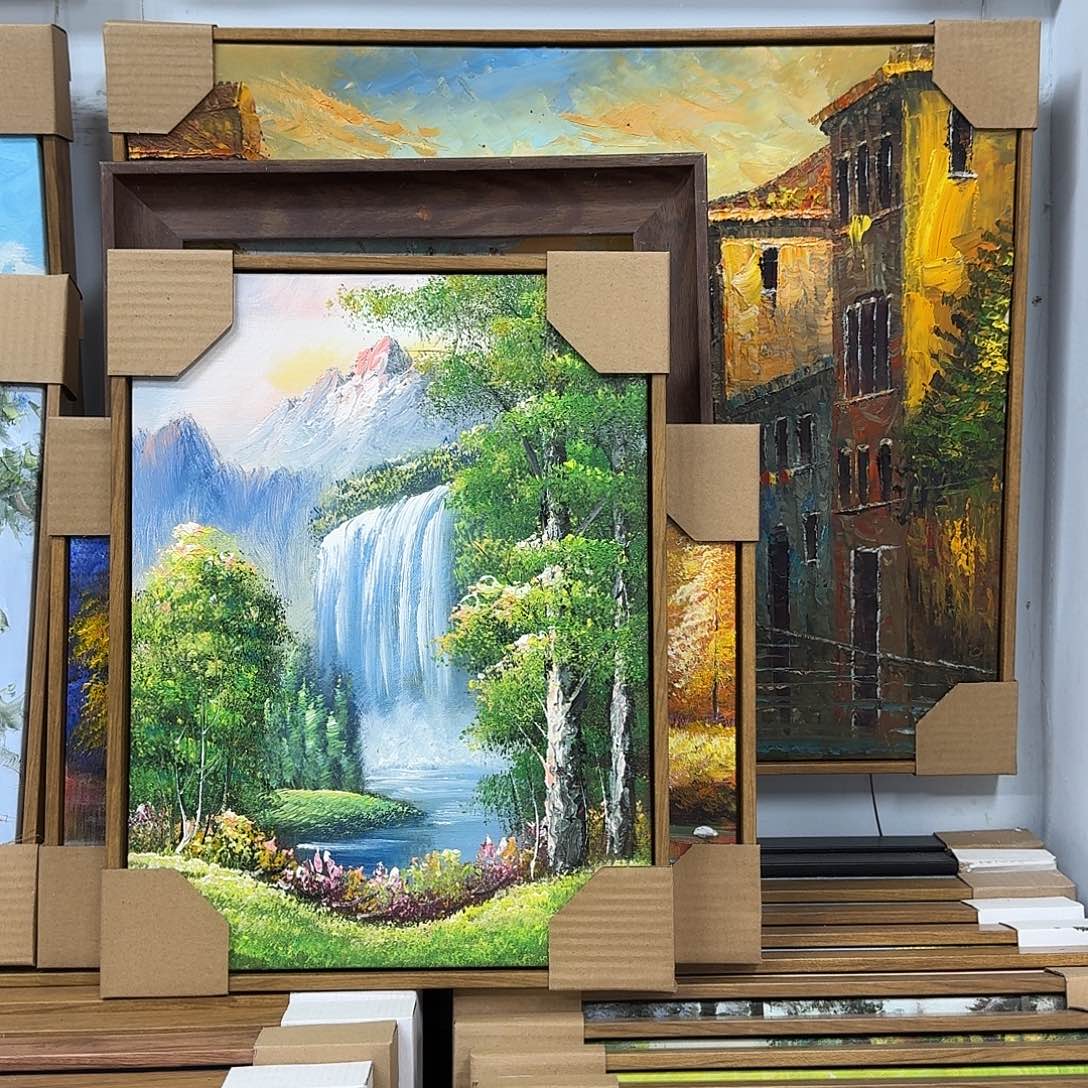 油画3040油画作品入选全国美展和全国
