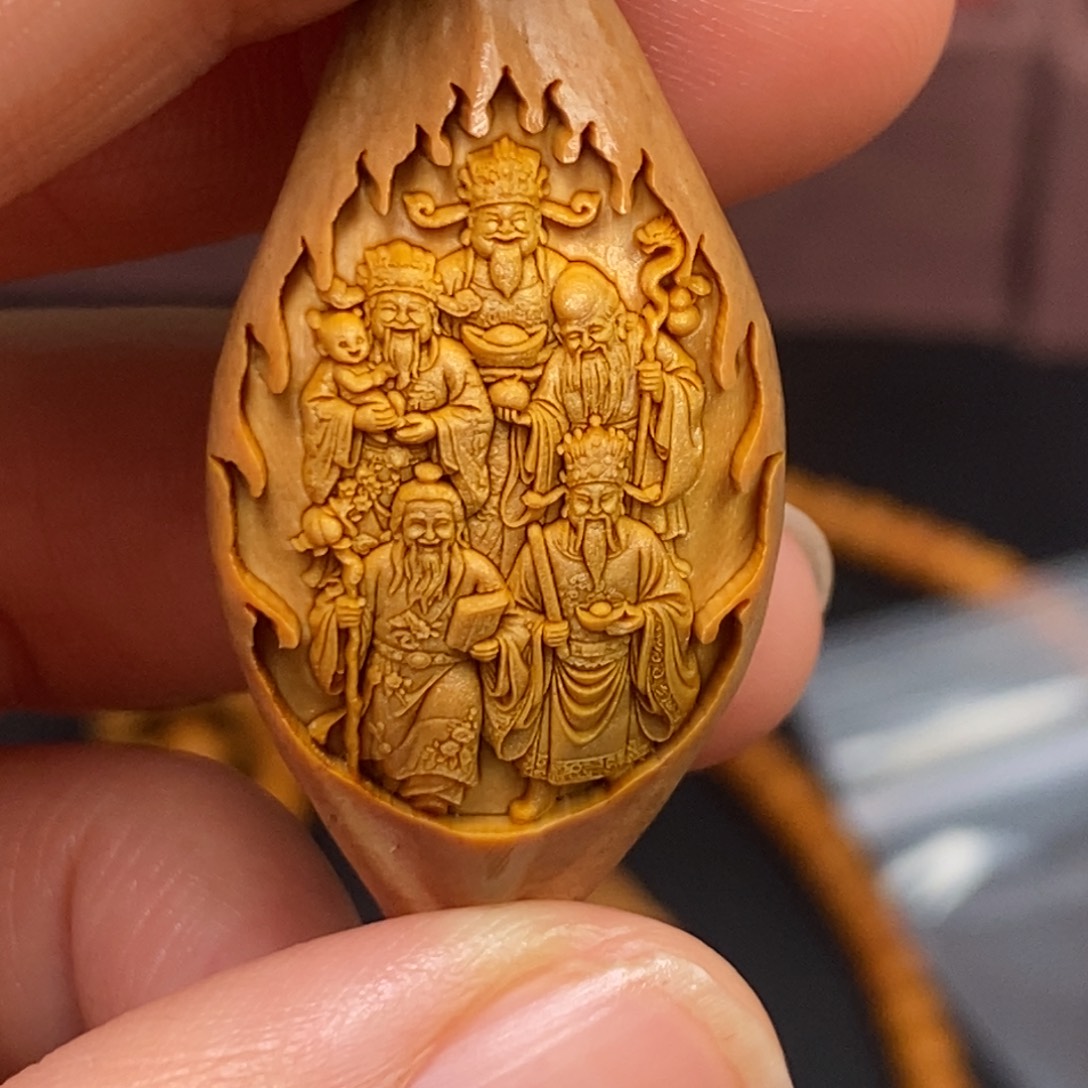 猴头核桃吊坠橄榄核桃