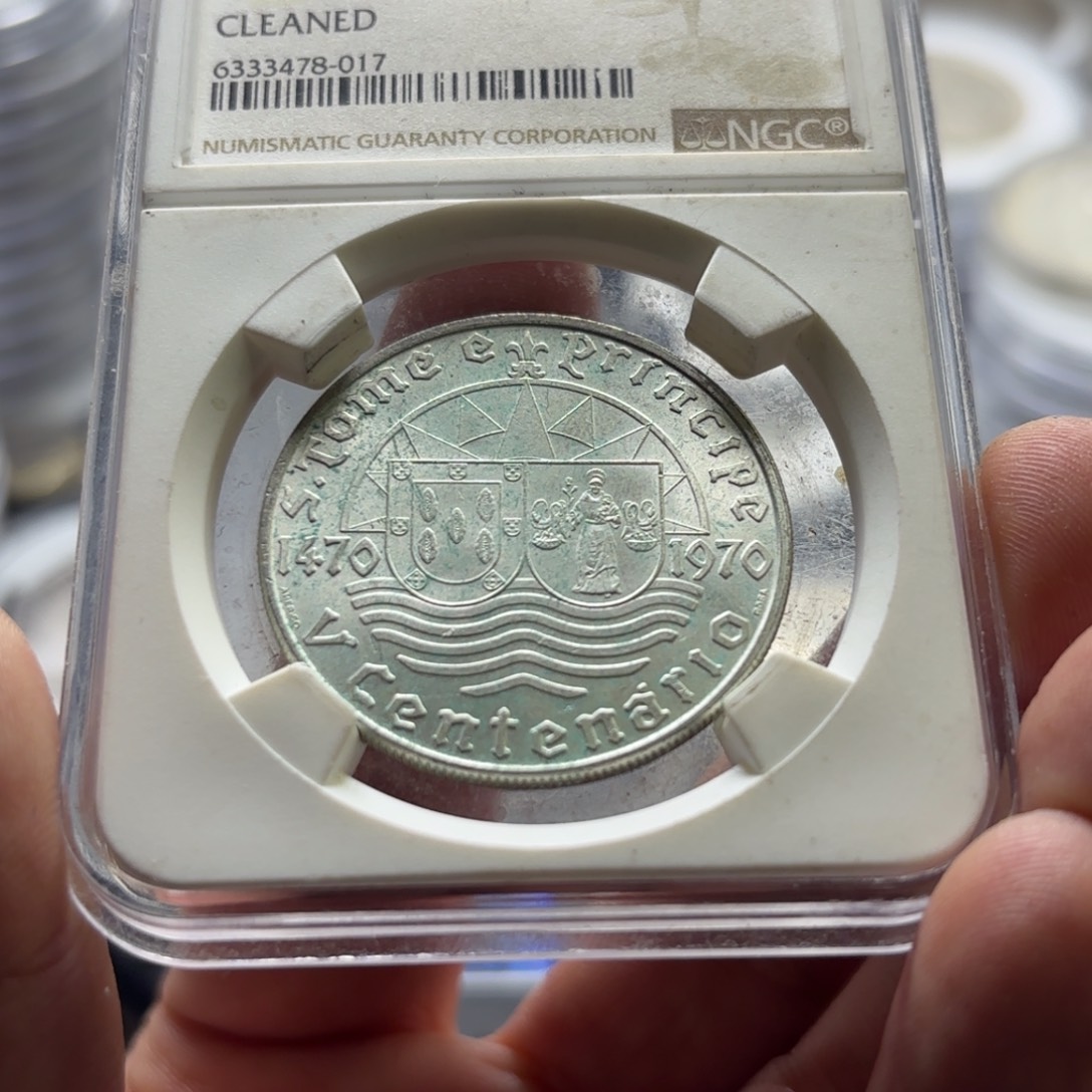 银Ag800葡属殖民地银币18克