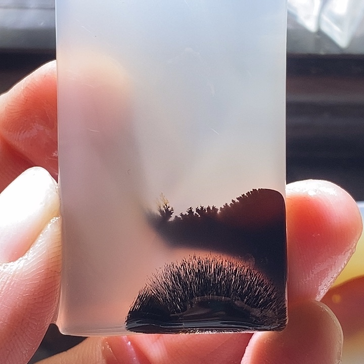 查罗石未镶嵌颈饰