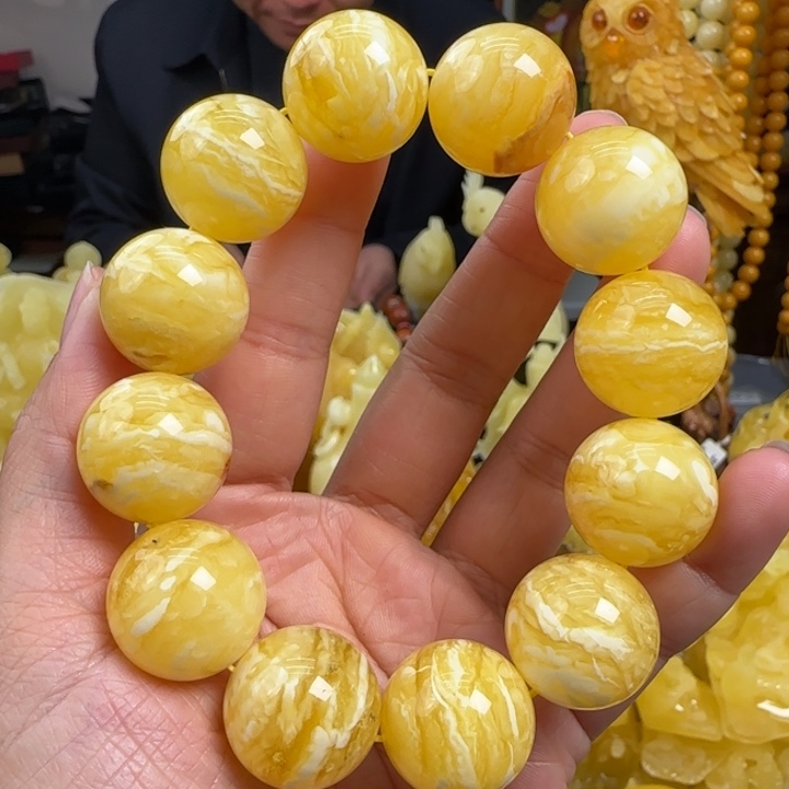 蜜蜡珠宝奇石未镶嵌微瑕20