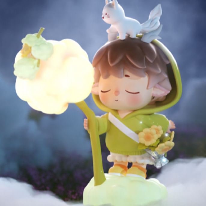 正版黑玩MIMI小小世界拿下盲盒潮玩手办可爱公仔玩具生日礼物摆件