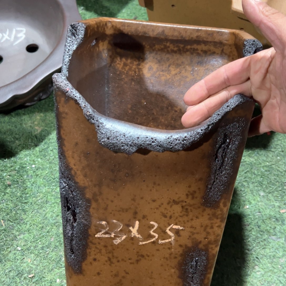 紫砂花盆一*园紫砂花盆