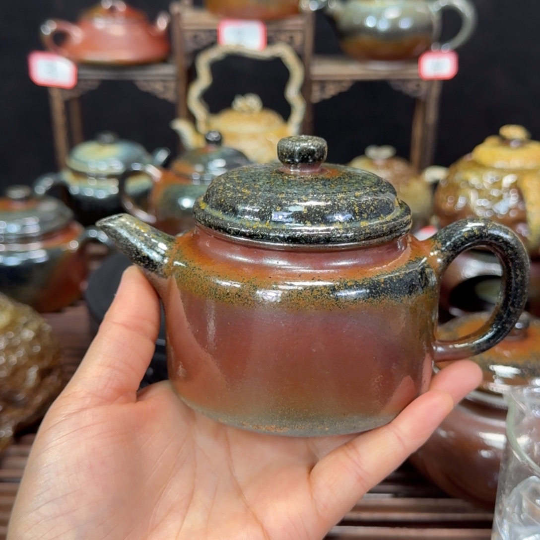 用***1茶壶紫砂紫泥制作