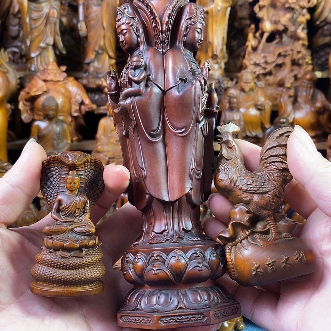 黄杨木魅**下小叶黄杨木工艺品