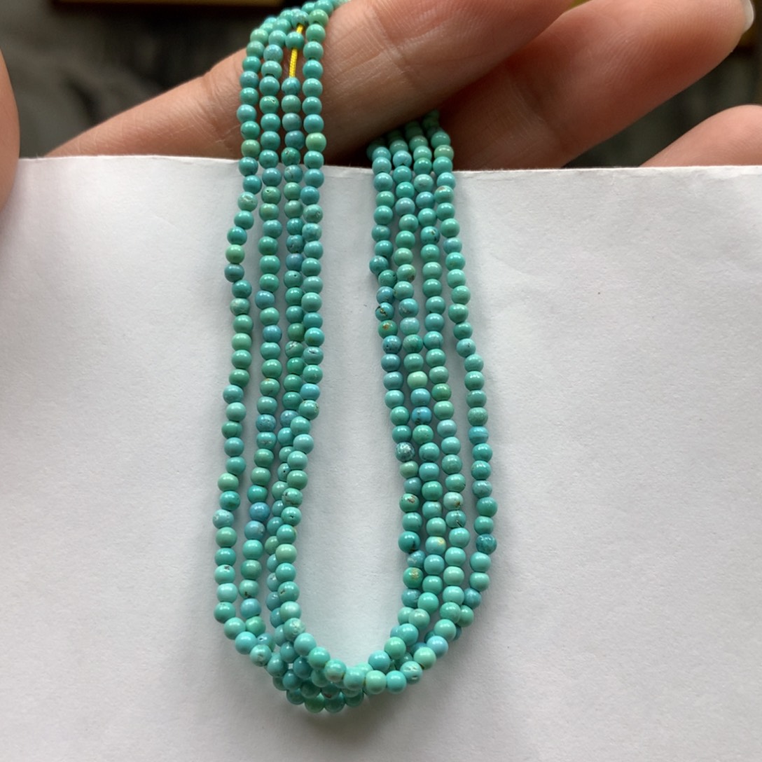 绿松石长链未镶嵌