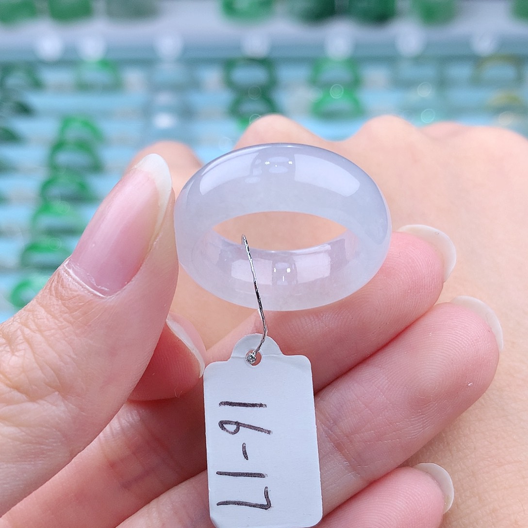 翡翠戒指未镶嵌缅甸翡翠A货