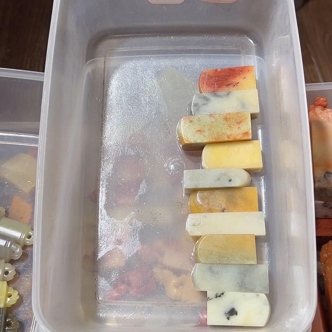 寿山石批发10个2.0左右