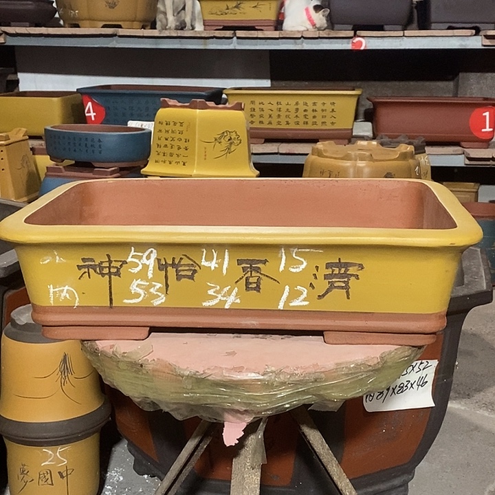 紫砂花盆花盆包邮