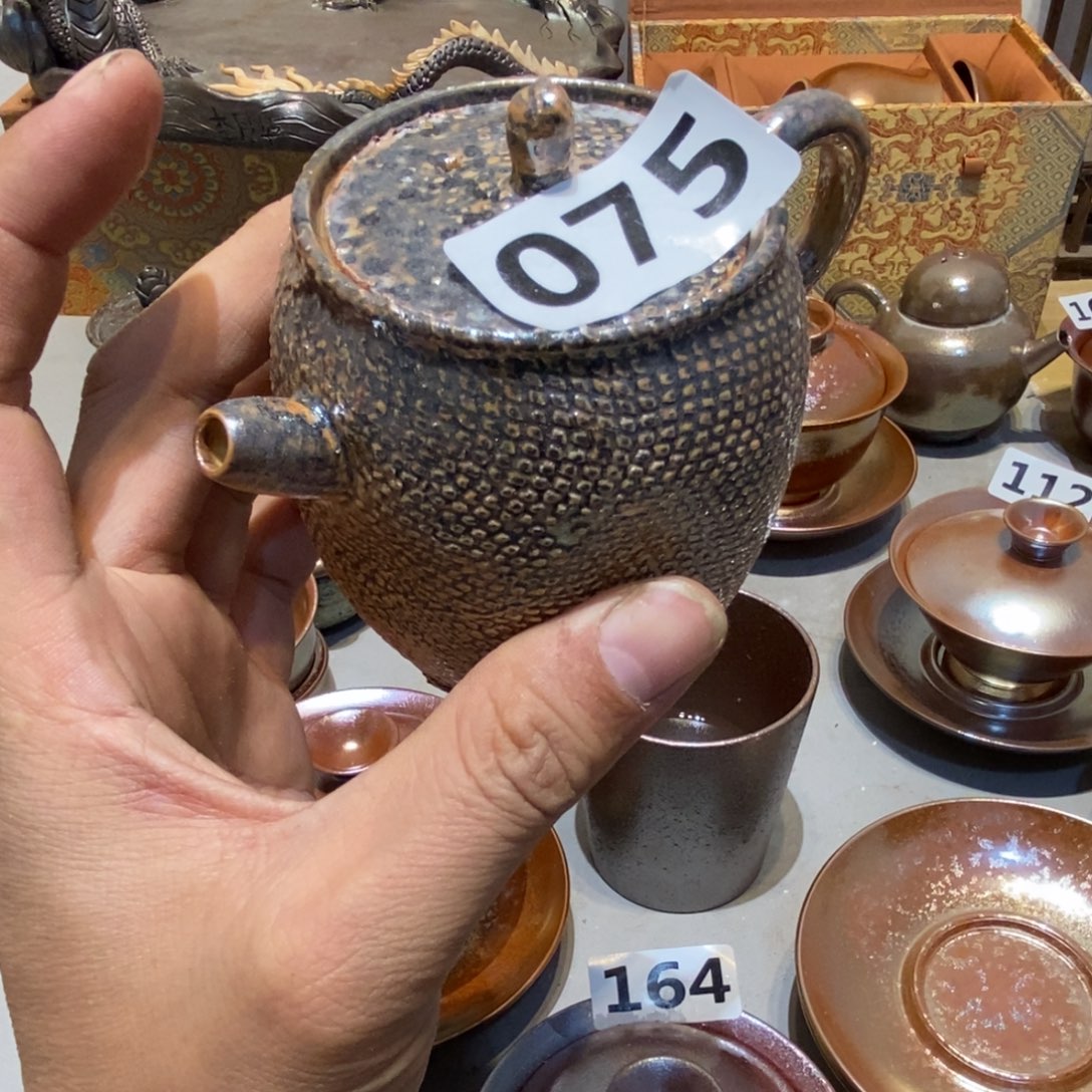 柴烧茶具陶瓷杯子