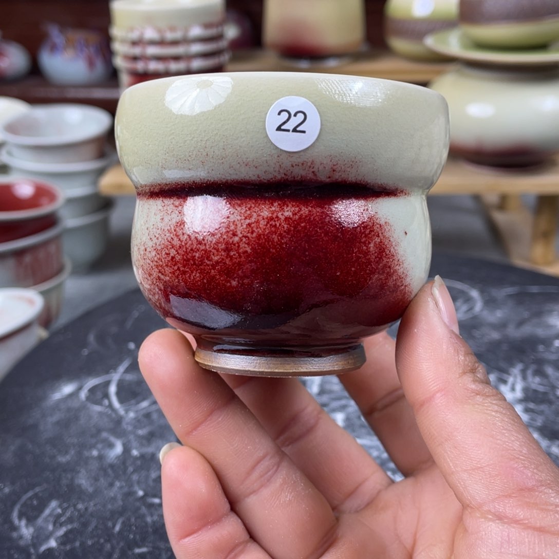 瓷片纯手工制作………………