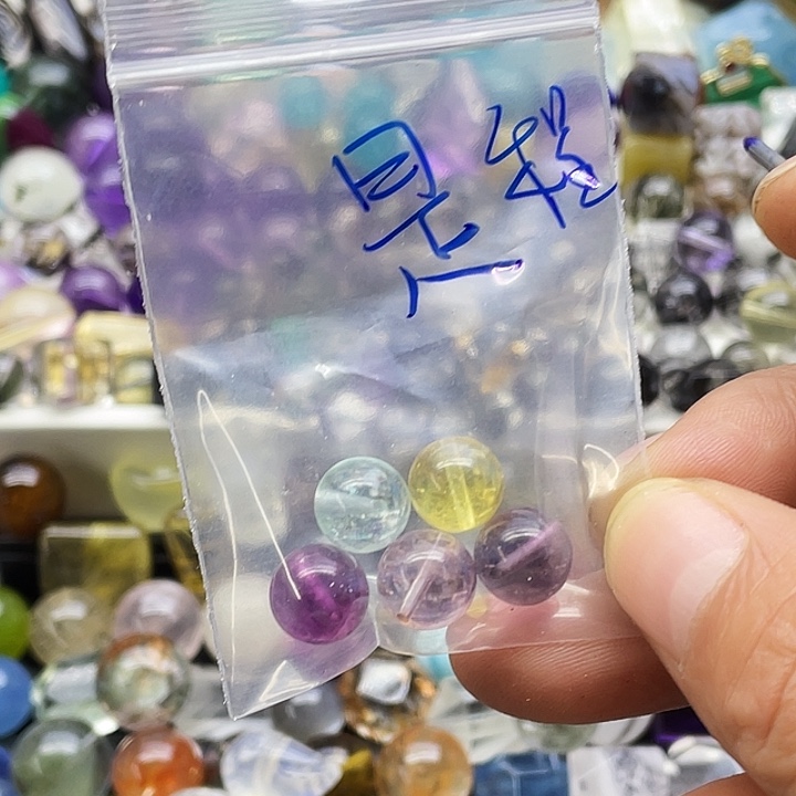 未镶嵌水晶手链你在一起就