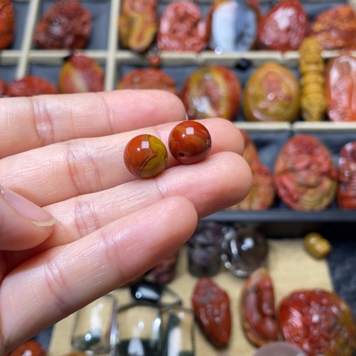 玛瑙/玉髓战国红未镶嵌亚***斯