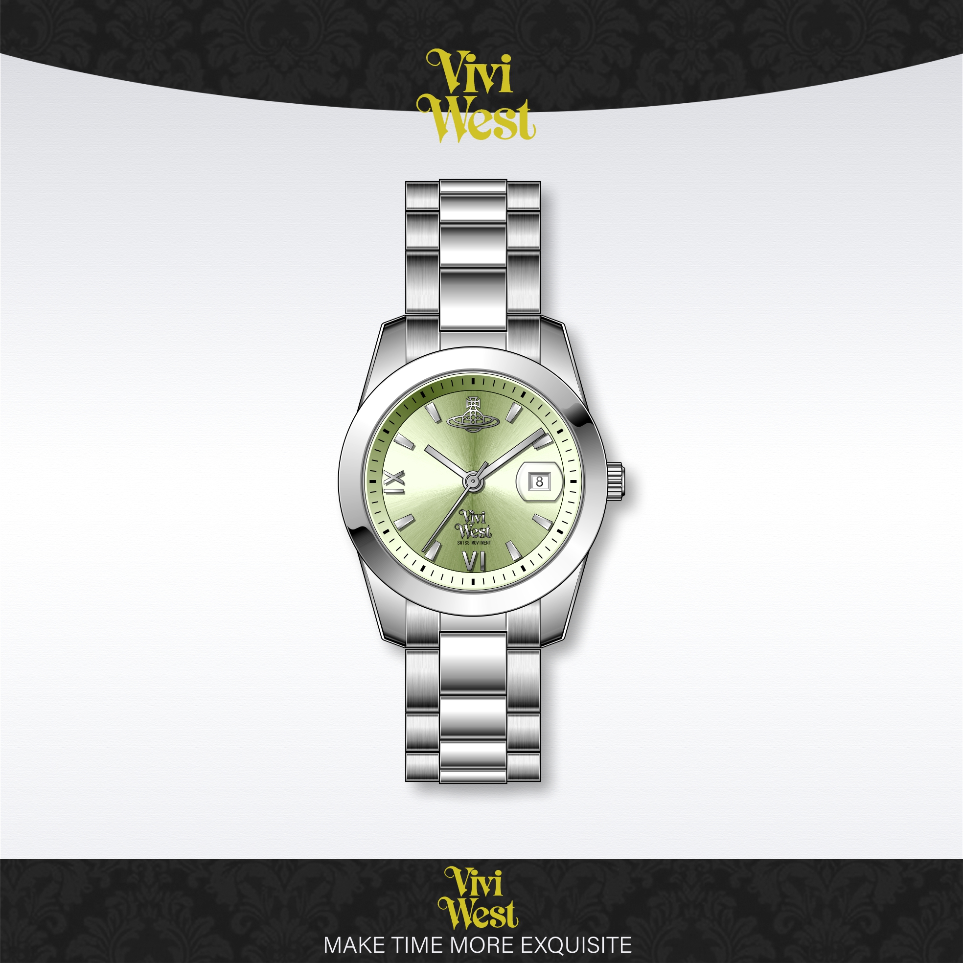 【港口直发】 Ice Berry 【青苹果】-气质轻奢女士小众经典精致腕表