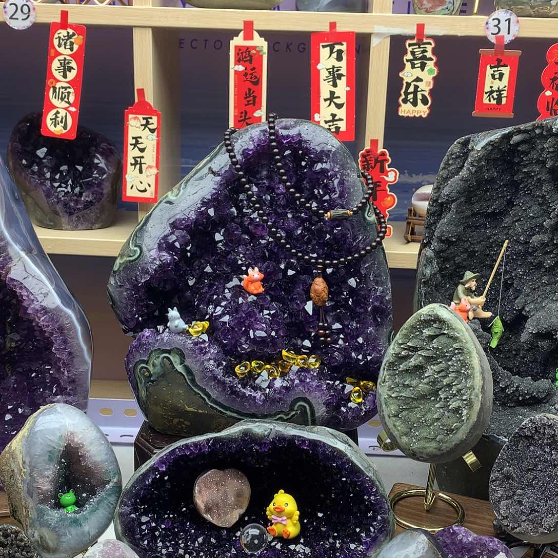 水晶大型摆件（非配饰）未镶嵌