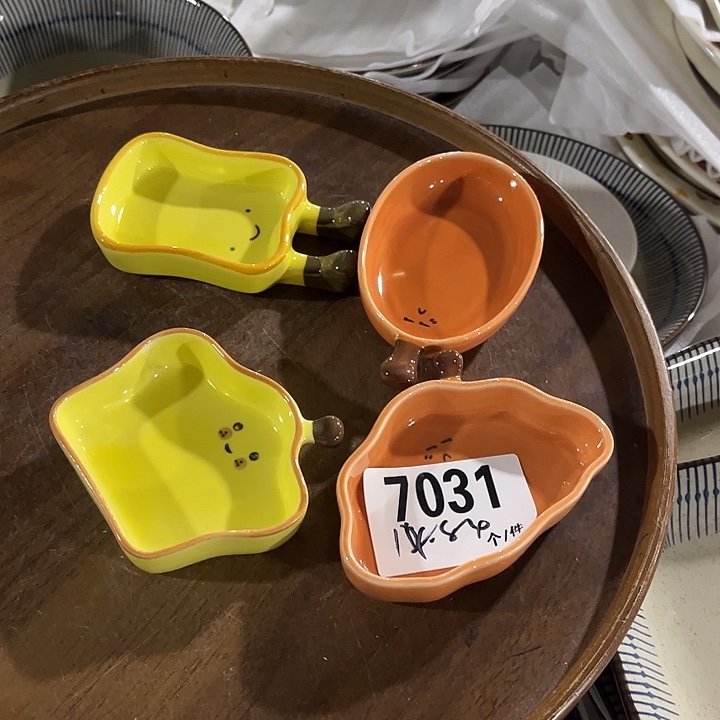 瓷微瑕外贸餐具7031