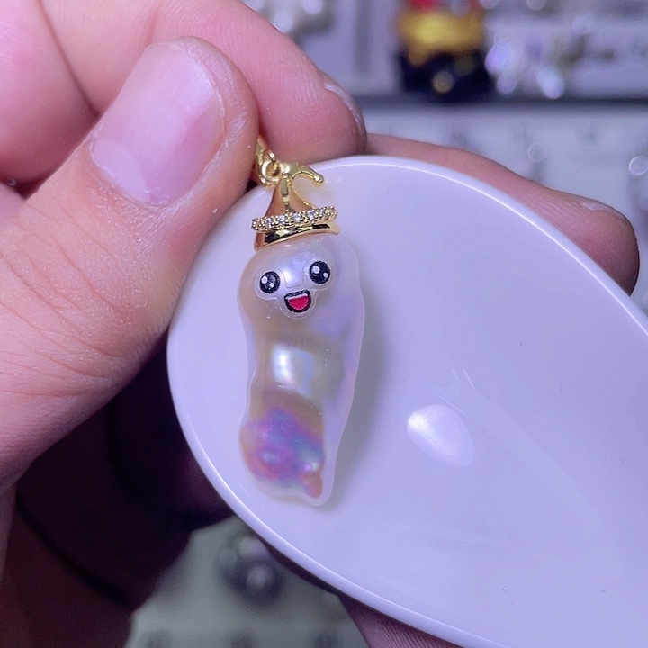 淡水珍珠合金颈饰41