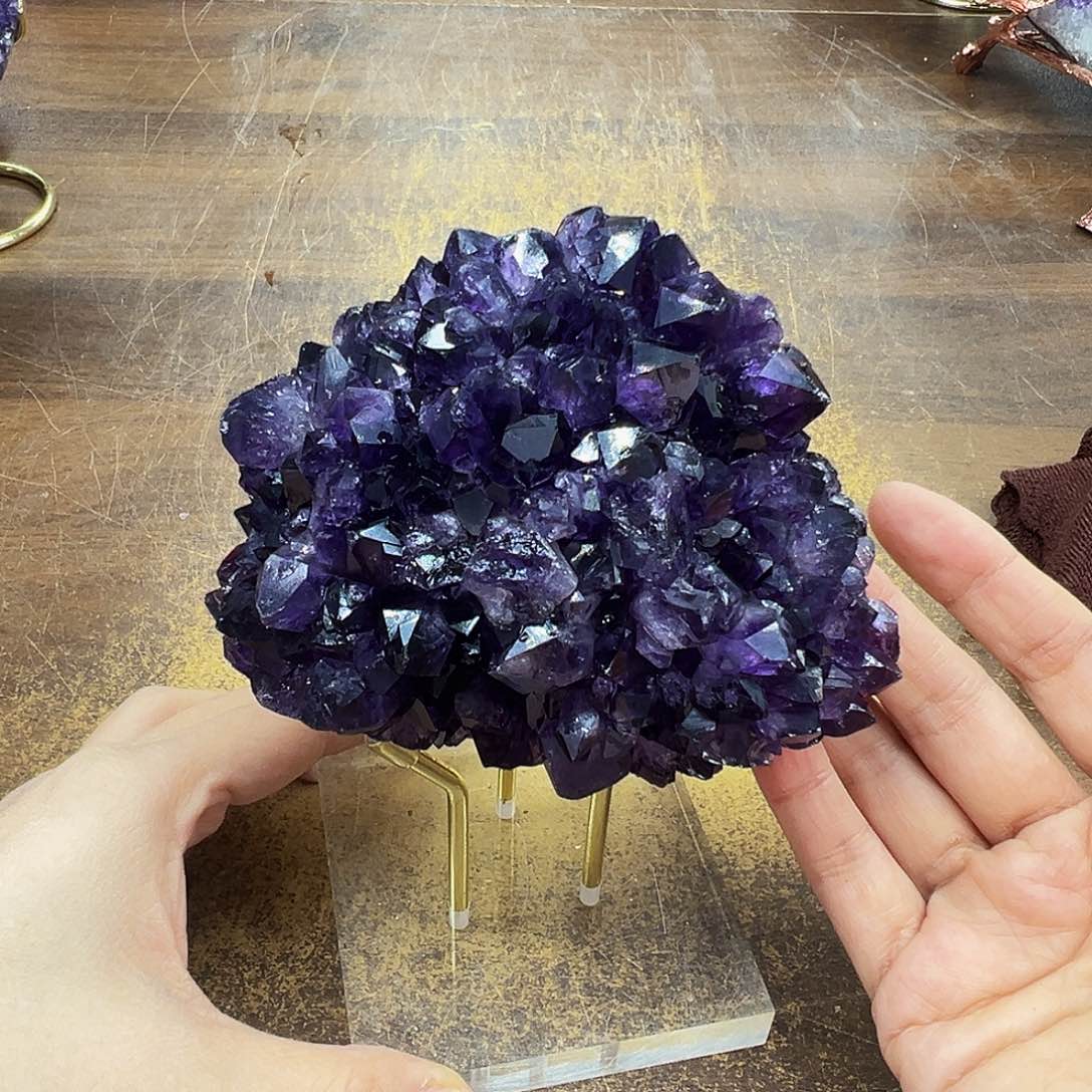 紫晶摆件未镶嵌福利