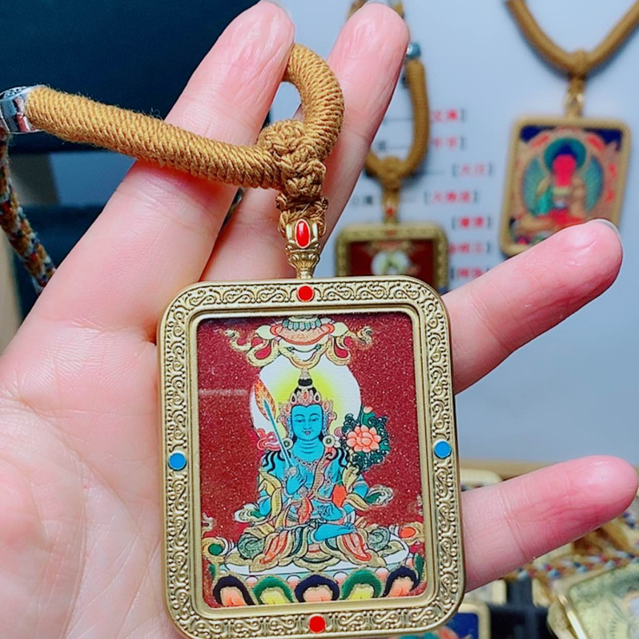 【闪购商品】佛心果吊坠甜**蜜我是一个很喜欢你的人