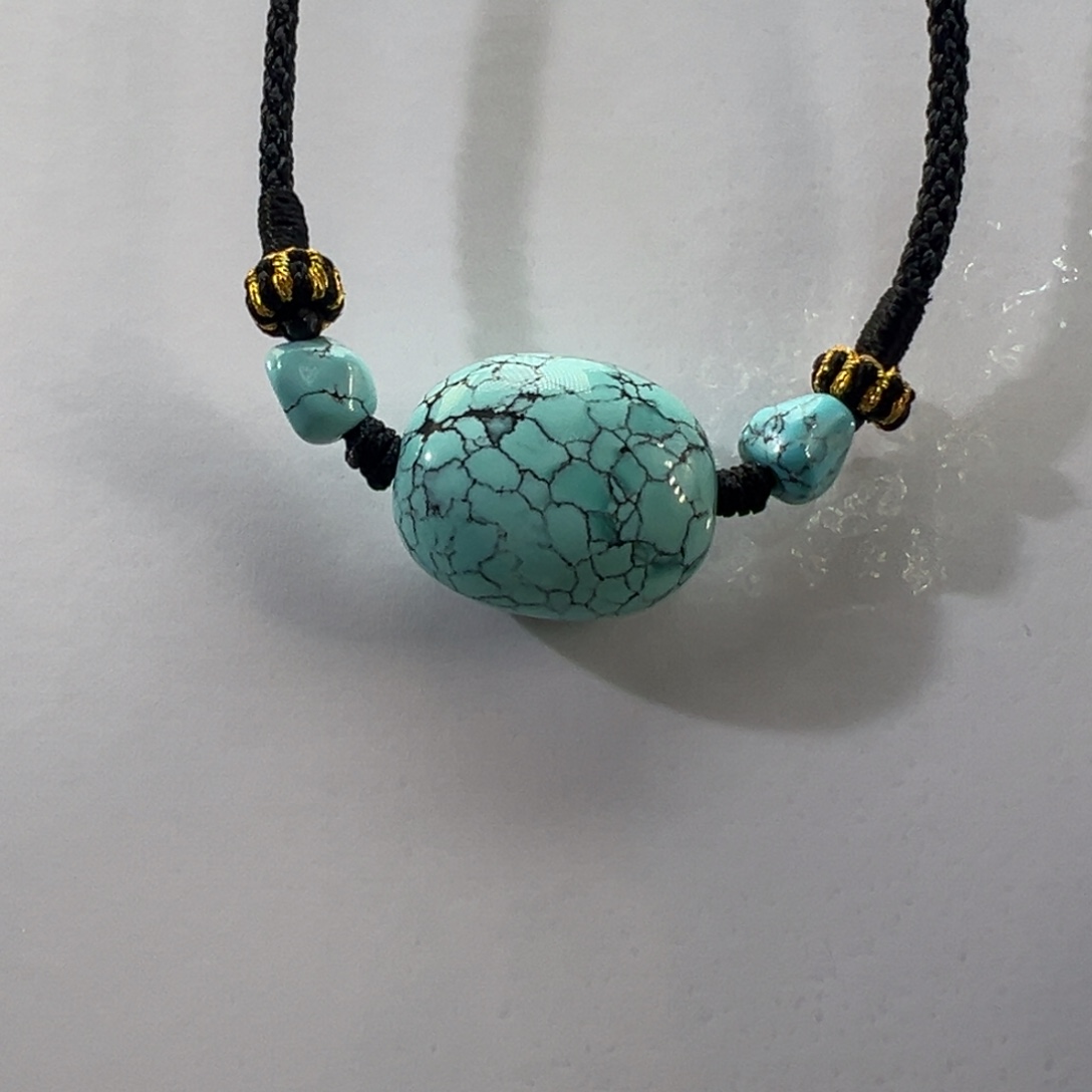 绿松石未镶嵌挂件